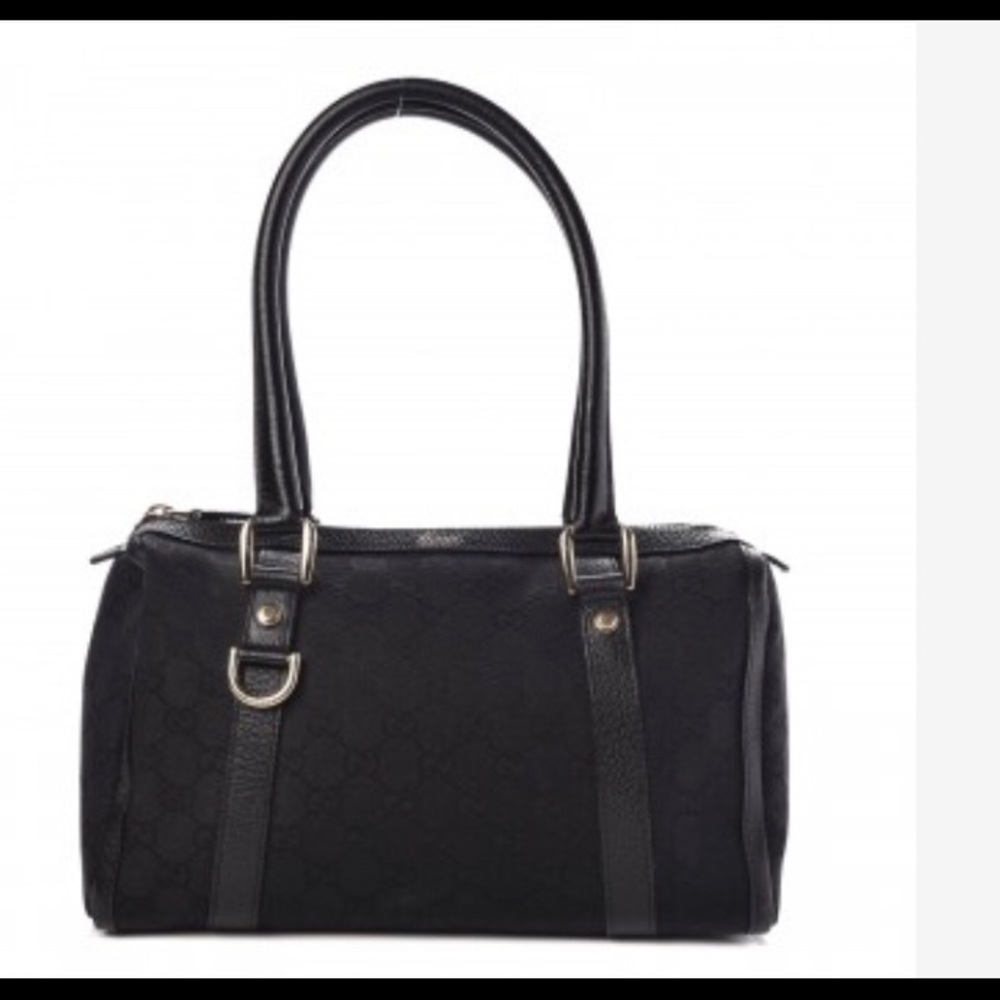 Gucci monogram abbey Boston black small